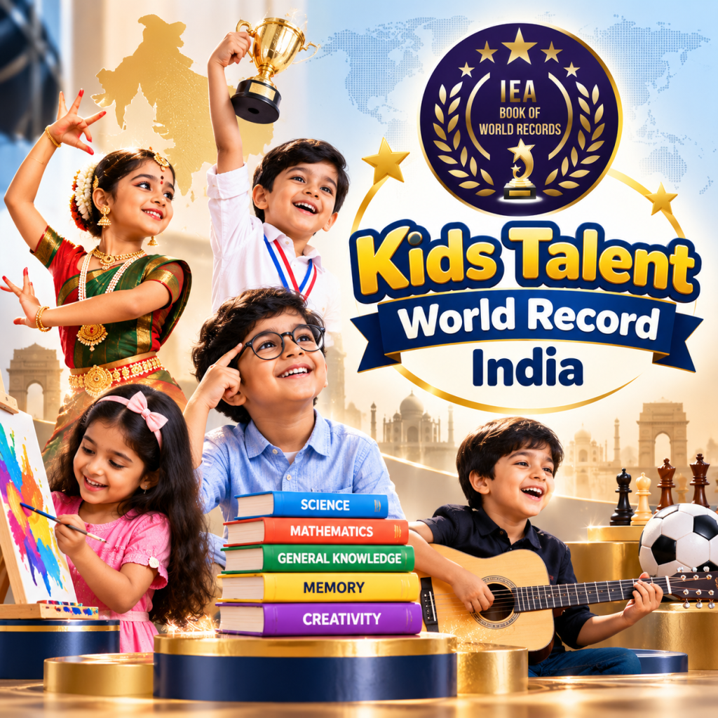 kids talent world record India